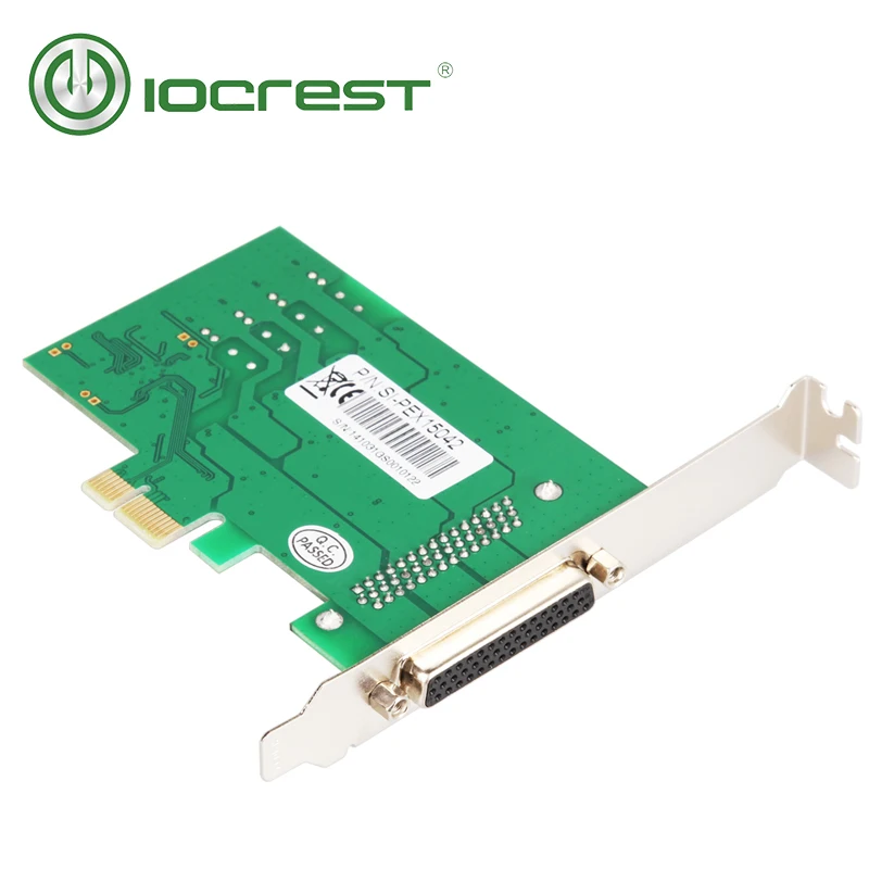 IOCREST PCI Express 4 порта Высокоскоростной RS422 RS485 многосерийный PCIe Industrial I/O карта Exar 17V354 с низкопрофильным