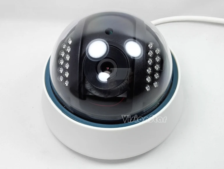 H.265 POE купол ONVIF P2P ip камера 2.0mp Крытый День Ночь 3.6 мм объектив сети камеры