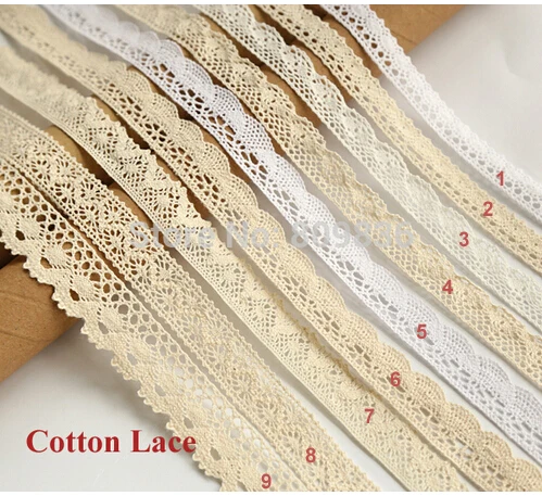 3 ярда/партия, 100% хлопчатобумажная кружевная ткань