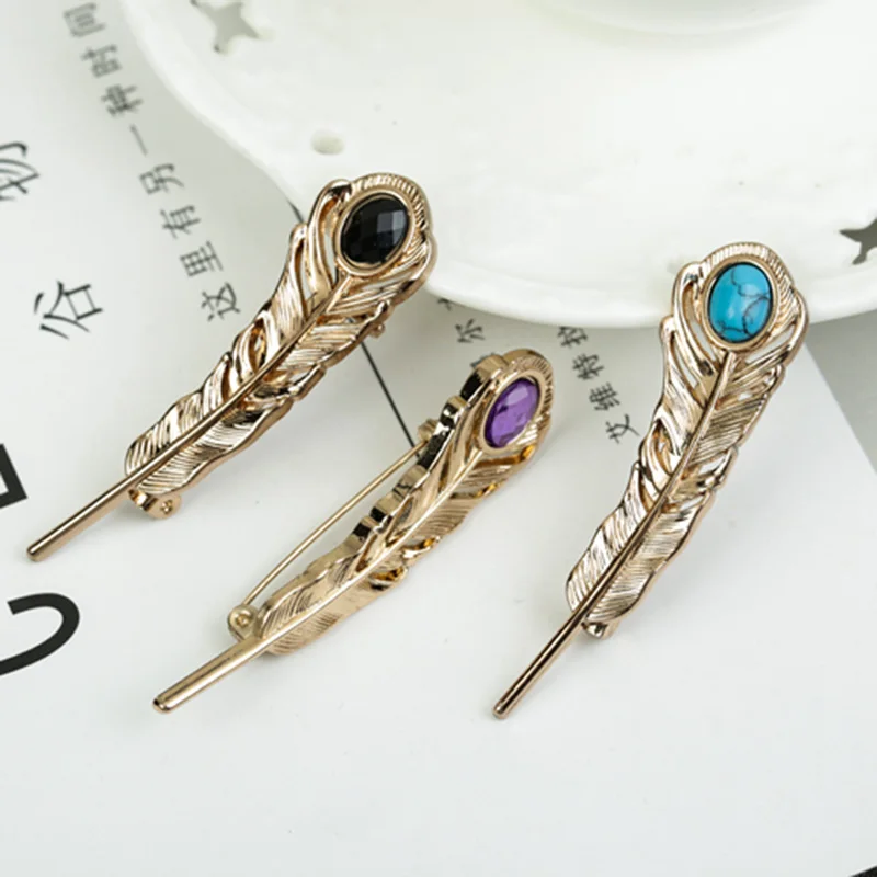 Женский костюм с перьями брошь листьями булавки для хиджаба свадебная мужские