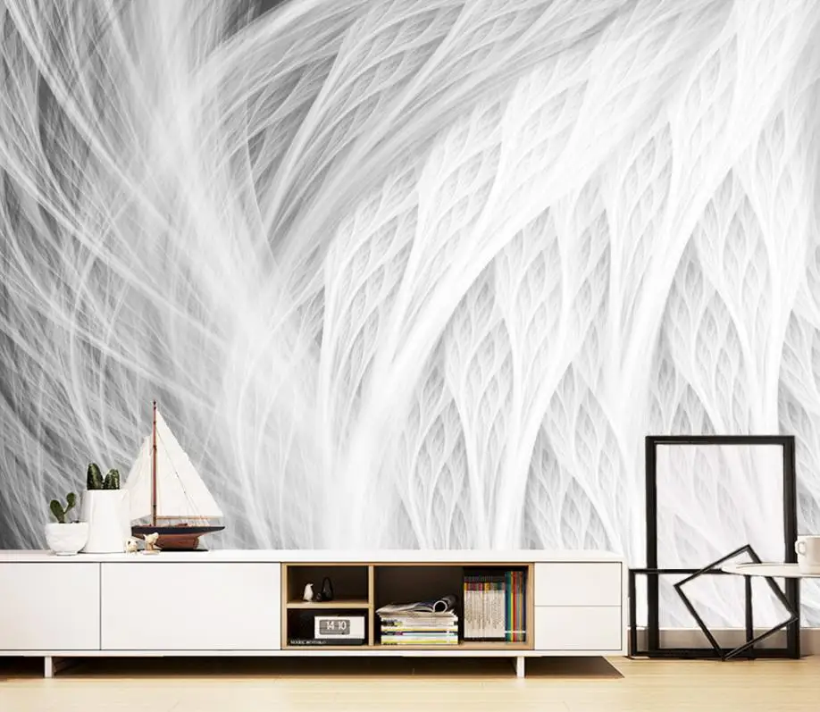 

Custom 3d wall murals feather living room 3 d wallpaper for walls Background wall wall paper mural 3d Explosive models
