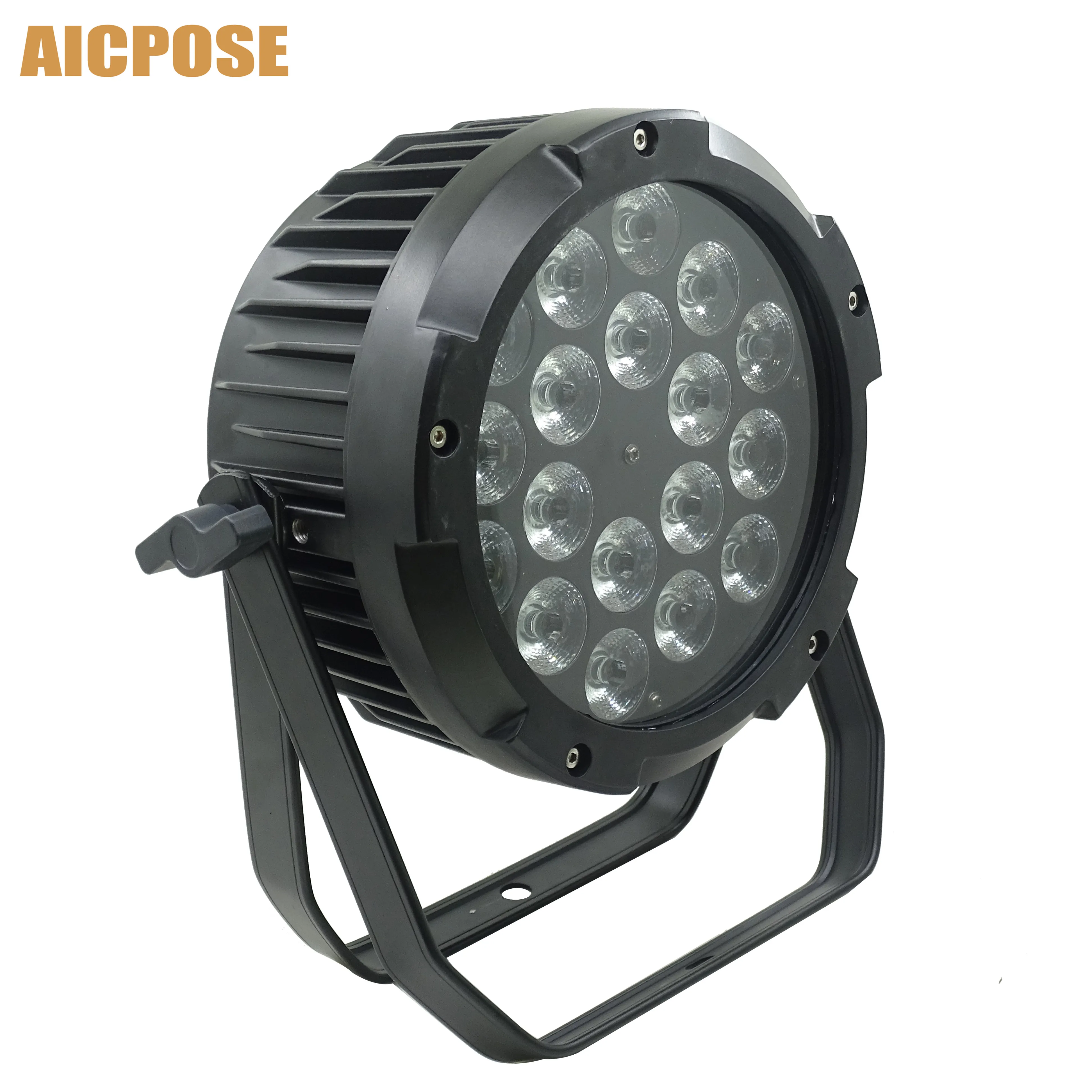 Водонепроницаемый 18x18w 4in 1/5in 1/6in1 RGBWA UV LED Par Can Light Открытый сценический DMX контроль