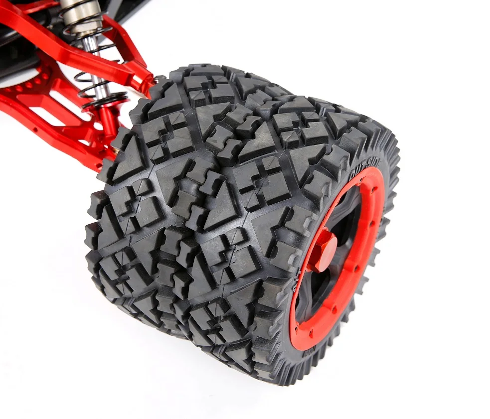 Алюминиевый передний двухколесный мост + задний для HPI BAJA 5B KM BAJA5B ROVAN 5B|Детали и