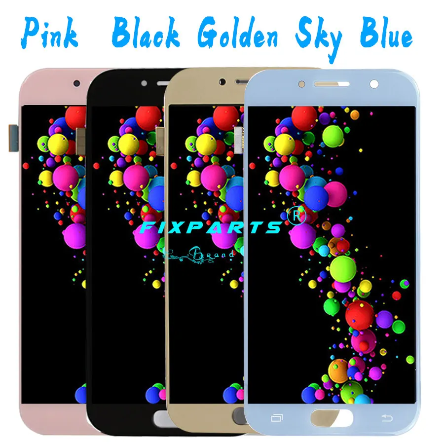Для SAMSUNG GALAXY A5 lcd A520 A520F SM-A520F дисплей кодирующий преобразователь сенсорного экрана в сборе Замена для SAMSUNG A520 lcd