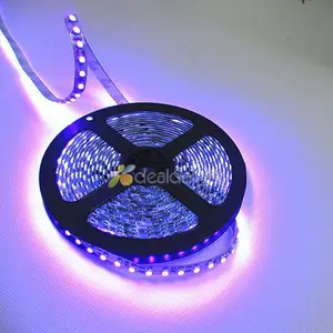 DC12V 5 млот 3528 SMD 600 Led s ультрафиолетовая Светодиодная лента 39-нм