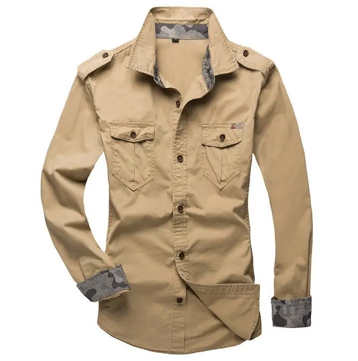 #4701 2021 Весна размера плюс M-5XL мужские рубашки с длинным рукавом Slim Fit Повседневная