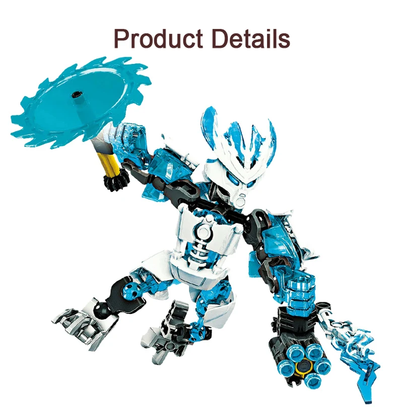 Smartable BIONICLE протектор льда+ KOPAKA Мастер Льда Строительный блок Набор игрушек для мальчика подарок совместим все бренды BIONICLE