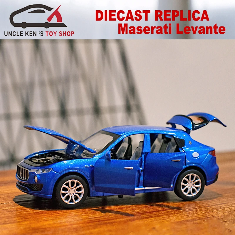 Diecast Levante Масштаб Модель автомобиля 16 см металлические игрушки для мальчиков в