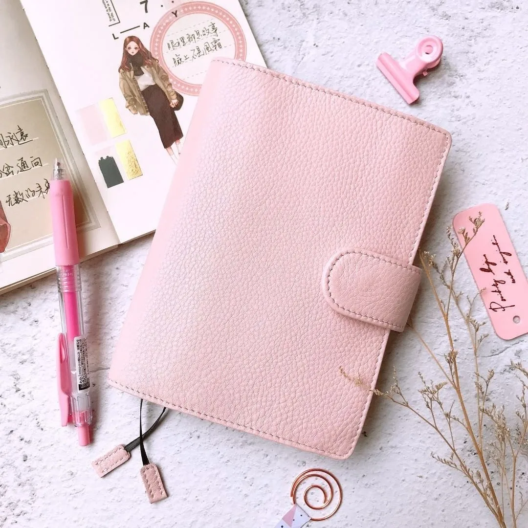 Classic Genuine Leather Softcover Journal Cover For Hobonichi Paper Book A6 Free Shipping