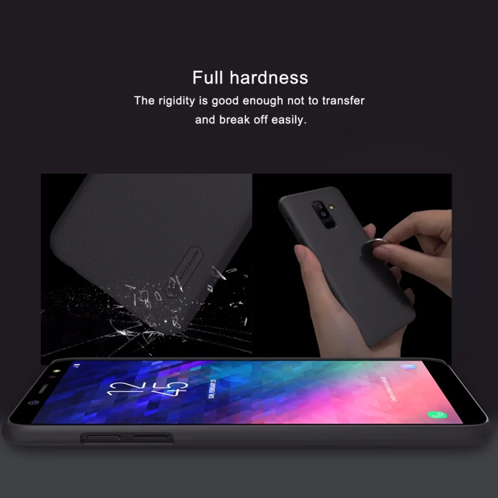 Nilkin для samsung Galaxy A6 2018 чехол Nillkin матовый Матовая Щит Жесткий PC телефона плюс /A9 Star