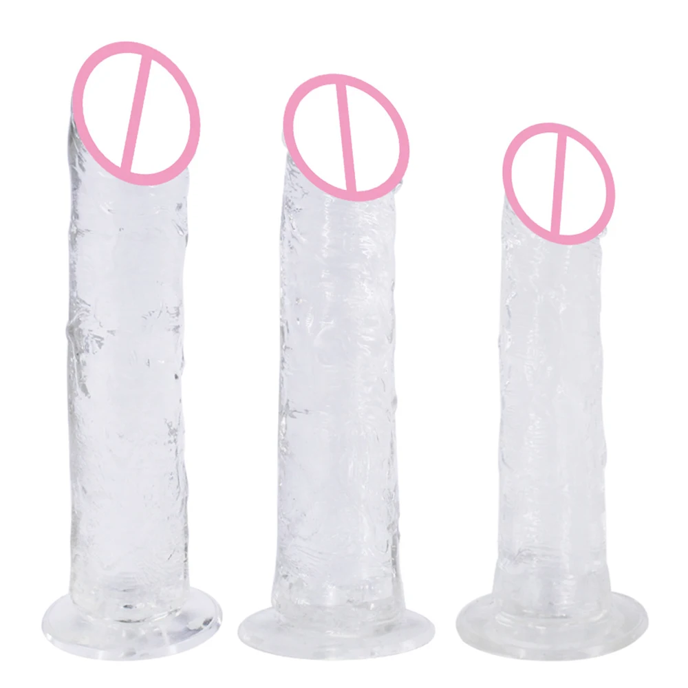 Секс магазин мягкий настоящий большой Фаллус Желейный пенис длинный член супер