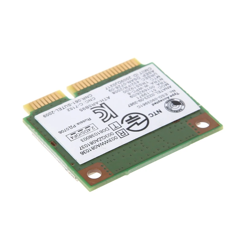 AR9285 AR5B95 Беспроводная 802.11b/g/n мини PCI Express WiFi карта для Lenovo|Сетевые карты| |