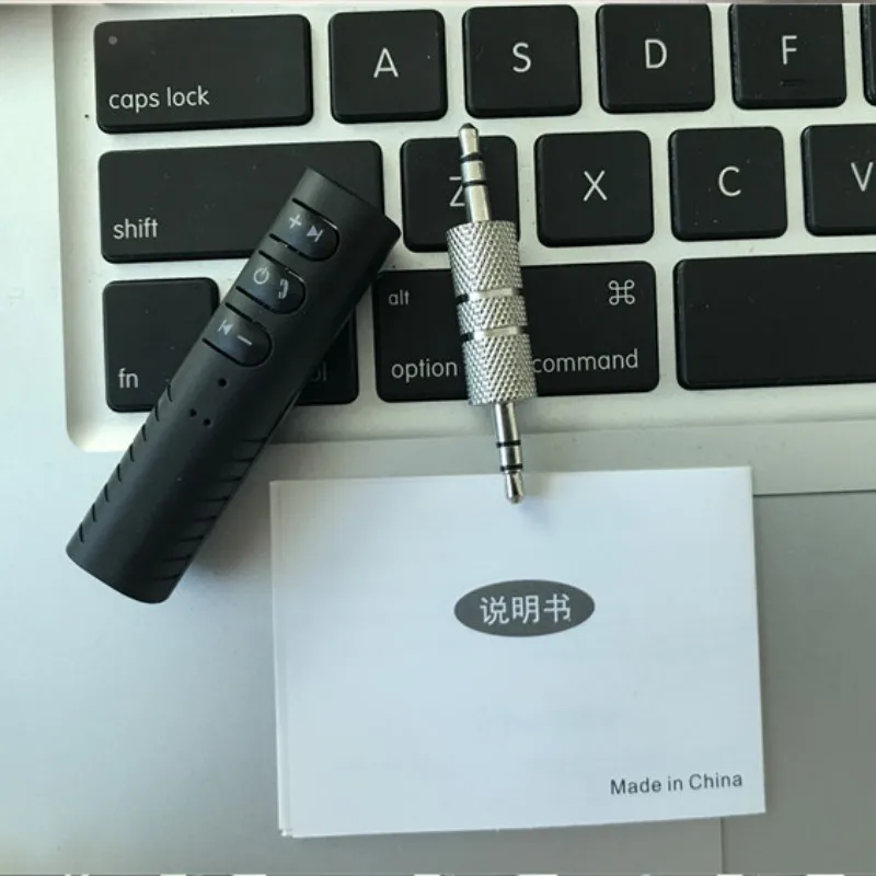 Мини беспроводной Bluetooth адаптер 3,5 мм AUX аудио стерео музыка домашний Автомобильный приемник динамик USB Bluetooth 4,1 адаптеры/Dongles W/клип