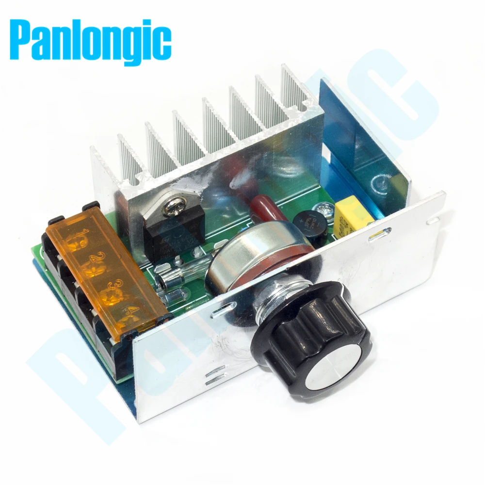 Регулятор скорости Panlongic 41A 220 В 4000 Вт регулятор напряжения SCR диммеры