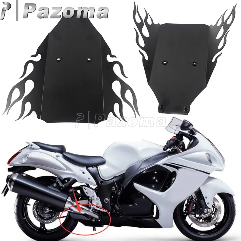 Крыло нижней части живота Pazoma для Suzuki GSXR 1300 GSX1300R Hayabusa алюминиевый сплав