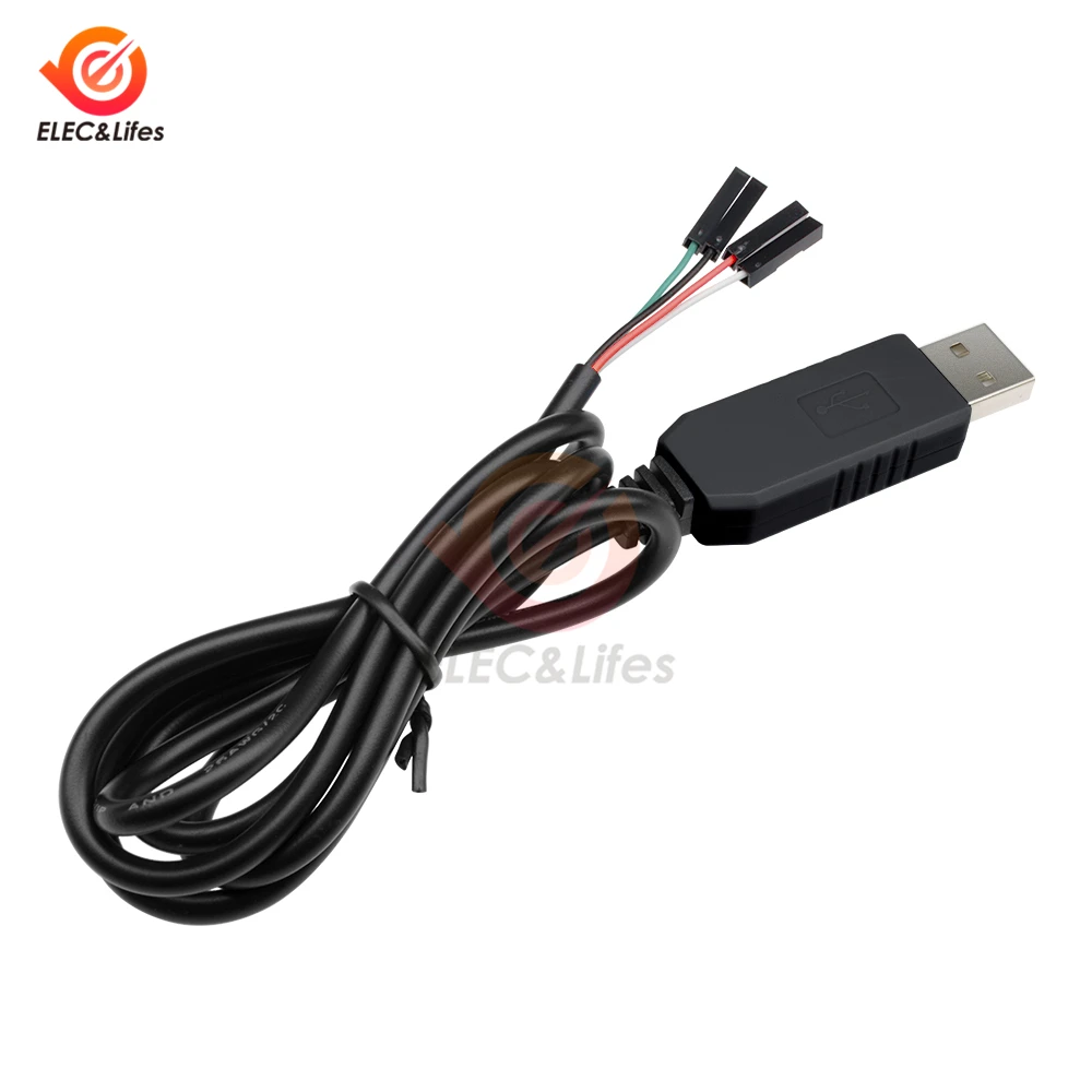 Кабель для загрузки PL2303HX USB-кабель передачи данных в TTL RS232 4-контактный