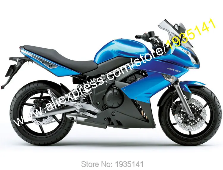 Дорожный обтекатель для мотоциклов Кавасаки ER6F ниндзи 650R ER 6F 2009 2010 2011 синий