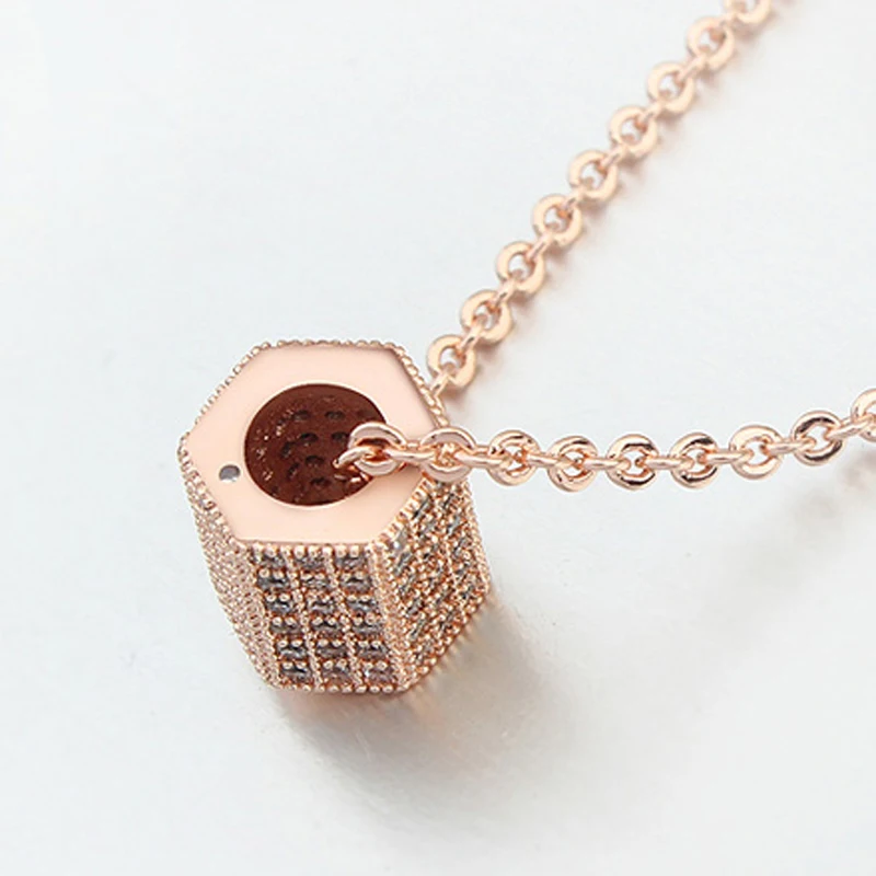 2017 Новая мода ожерелье женщины роскошные AAA циркон Micro вставить Свадебное