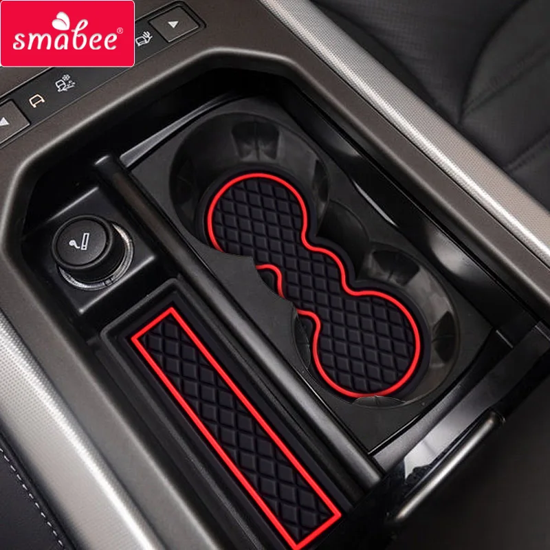 Коврик SMABEE для дверных канавок Land Rover Evoque 2012 2018 коврик ворот межкомнатных