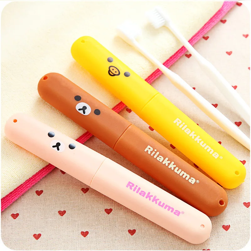 1 шт. мультфильм легко нести Зубная щётка коробка пыли защитную крышку дышащие