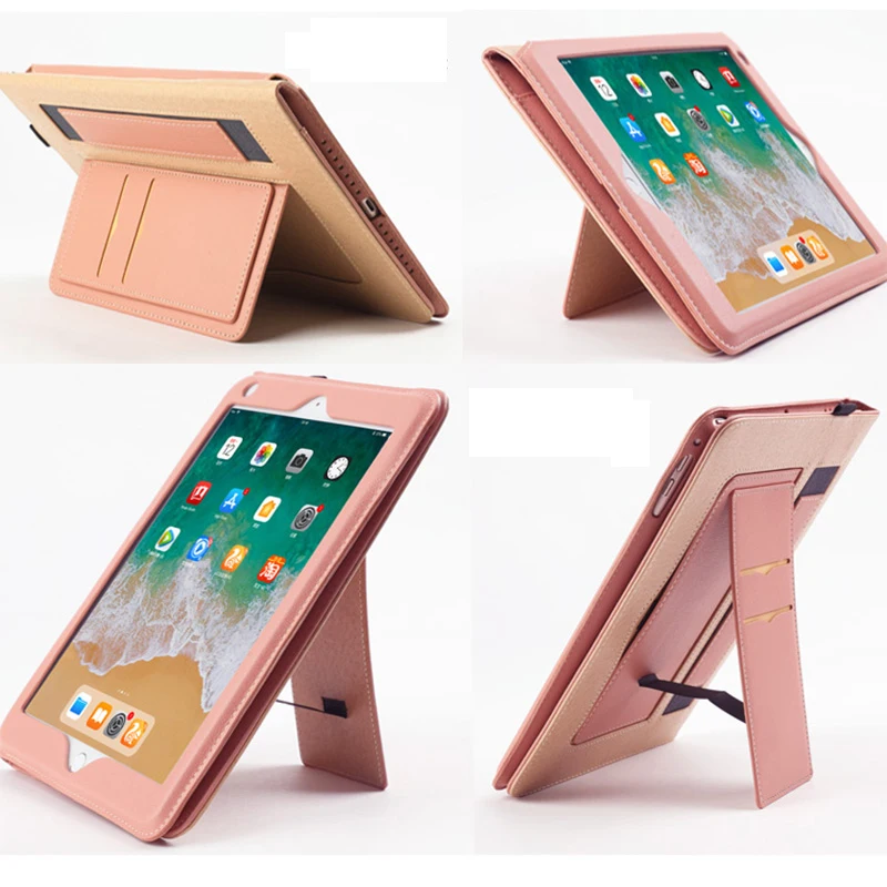 Чехол для iPad 9 7 2018 2017 деловой Магнитный чехол-Кошелек из искусственной кожи Pro