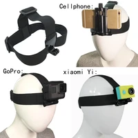 head strap mount harness belt for sjcam eken gopro hero 8 7 6 xiaomi yi 4k sony mobile phone holder action camera accessories