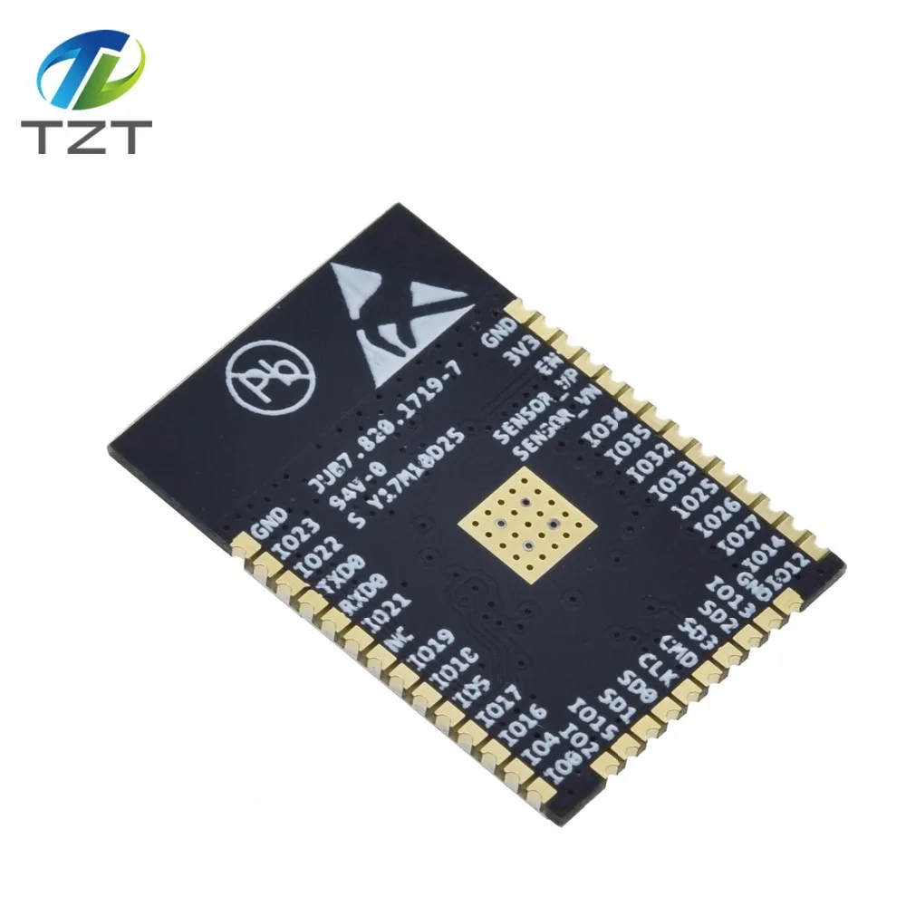ESP32 ESP-32 Беспроводной модуль ESP32-S ESP-WROOM-32 ESP-32S с 32 mbits PSRAM IPEX/антенна PCB флэш-памяти