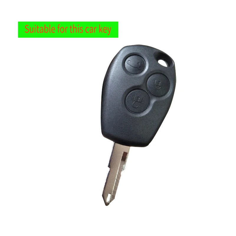 Силиконовый чехол для ключей от машины Renault Clio scenery Megane dust Sandero Captur Twingo высокое