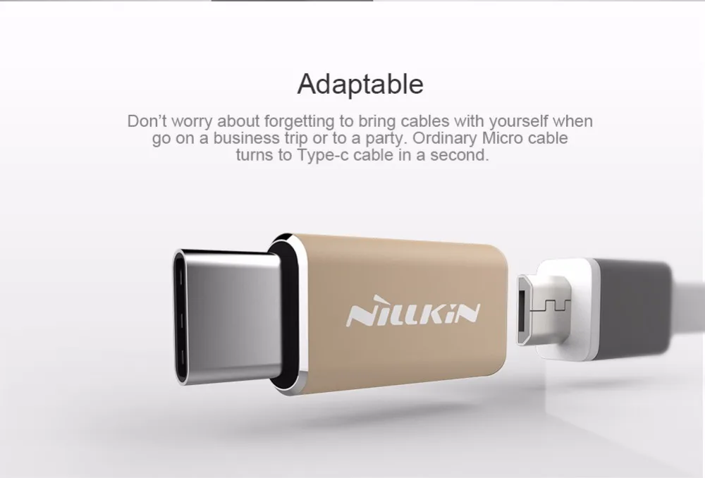 Nillkin USB адаптер для объектива кабель type C micro usb c зарядки и синхронизации данных nexus