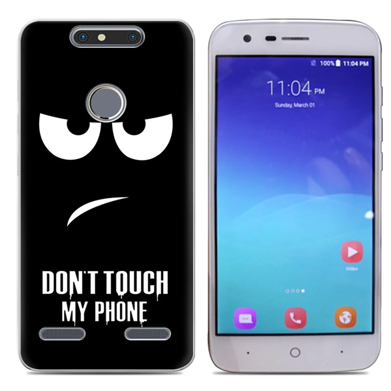 Чехол для телефона чехол ZTE Blade V8 мини 5 дюймовый стильная футболка с изображением