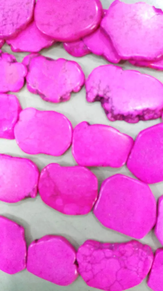 Доставка займет 15-60 мм полная цепочка бирюза камень плиты в произвольной форме