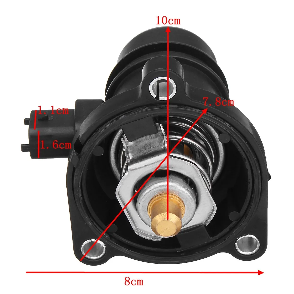 55593033 двигателя Хладагент термостат с печатью для Vauxhall Adam Astra J GTC Corsa E D Corsavan Meriva 2006 2007 2008 2009 2010