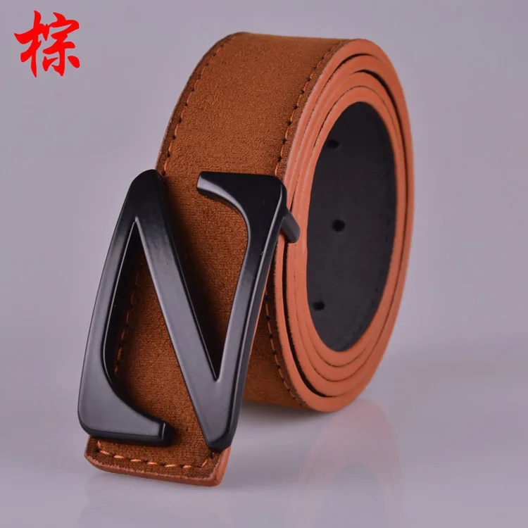 Ремень с пряжкой Z-Pin для мужчин и женщин простой роскошный модный пояс |