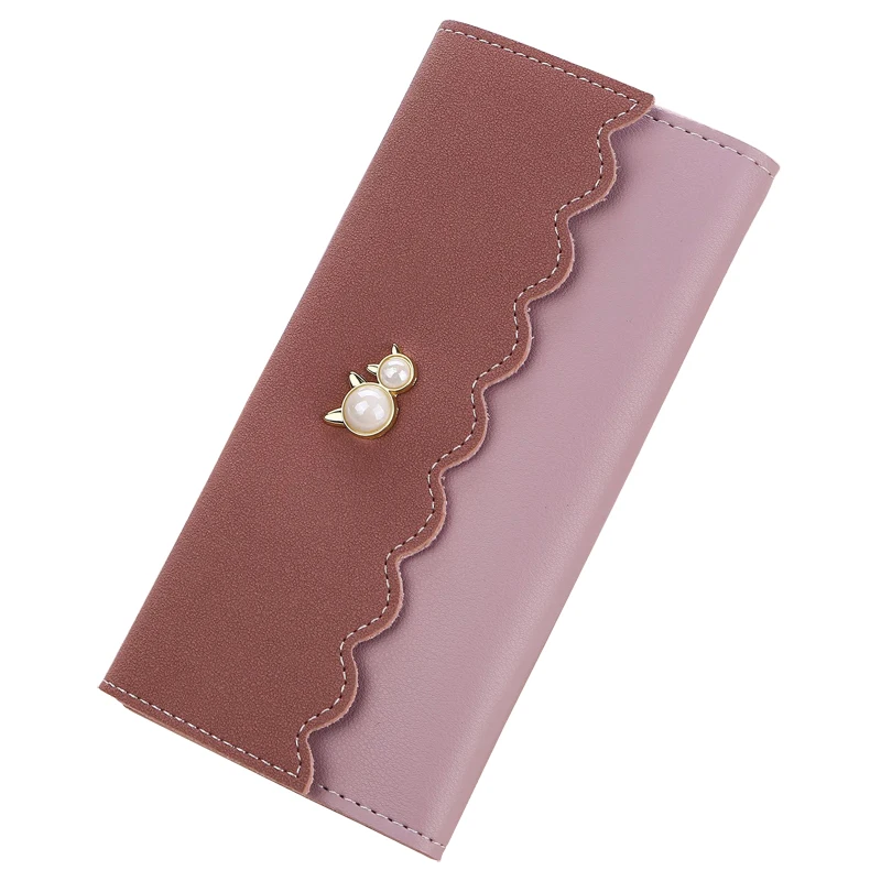 

Fashion Lady Wallets Cat Purses Cards ID Holder Clutch Money Bag Female Long Fold Coin Purse Women Wallet Bags Notecase Pocket