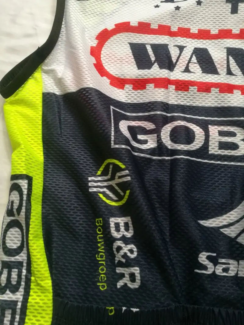Профессиональная команда wanty windvest велосипедный ветрозащитный жилет летний