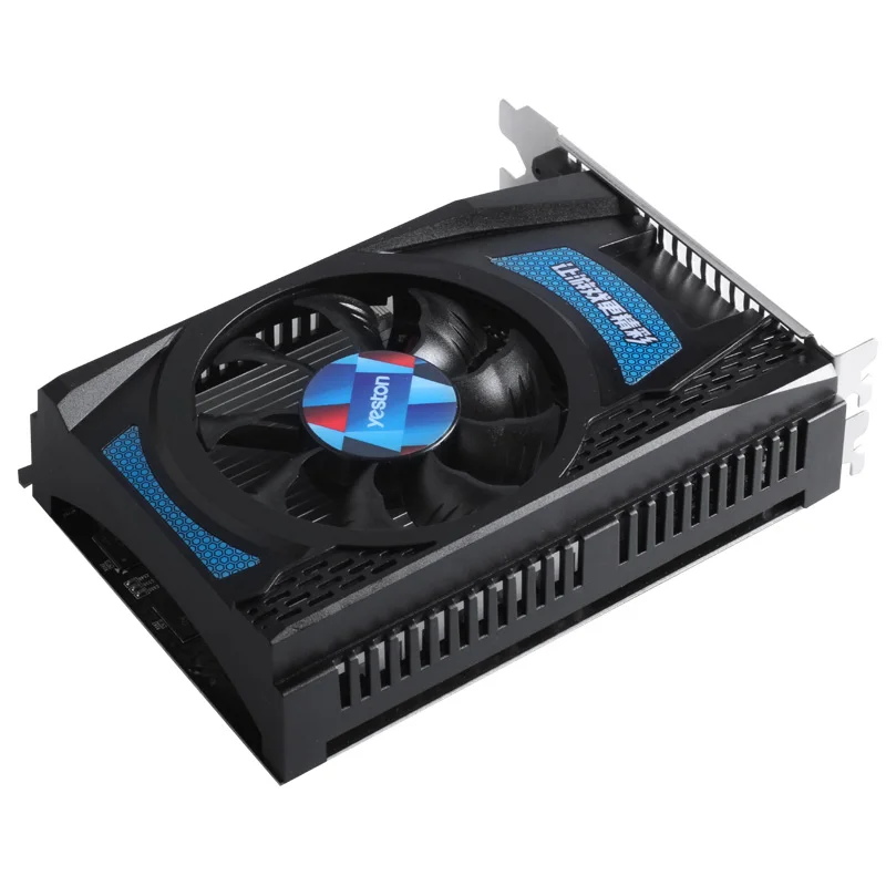 Видеокарта Yeston Radeon RX550 4 ГБ GDDR5 PCI Express 3 0 DirectX12 игровая видеокарта внешняя для