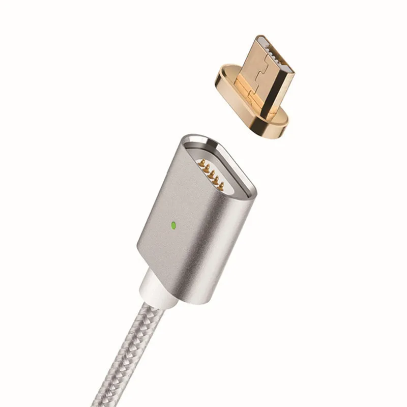 Магнитный кабель Micro USB нейлоновый для быстрой зарядки и синхронизации данных Xiaomi