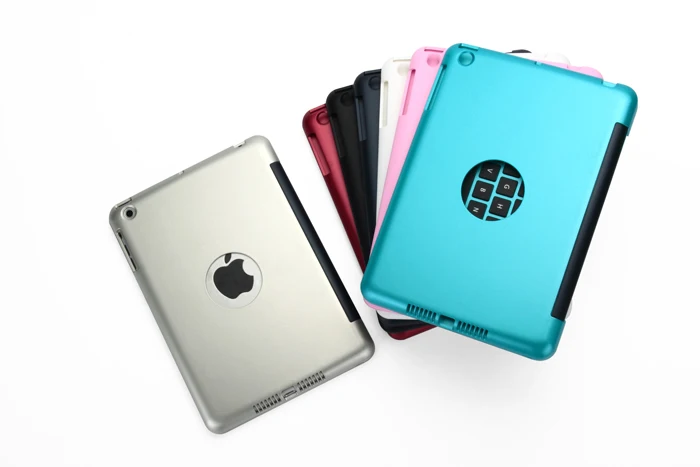 CJ Мини Портативный беспроводной Bluetooth чехол для клавиатуры для Apple IOS F1+ для iPad MINI 4,5 и F1 для IPad mini 1, mini 2, mini 3