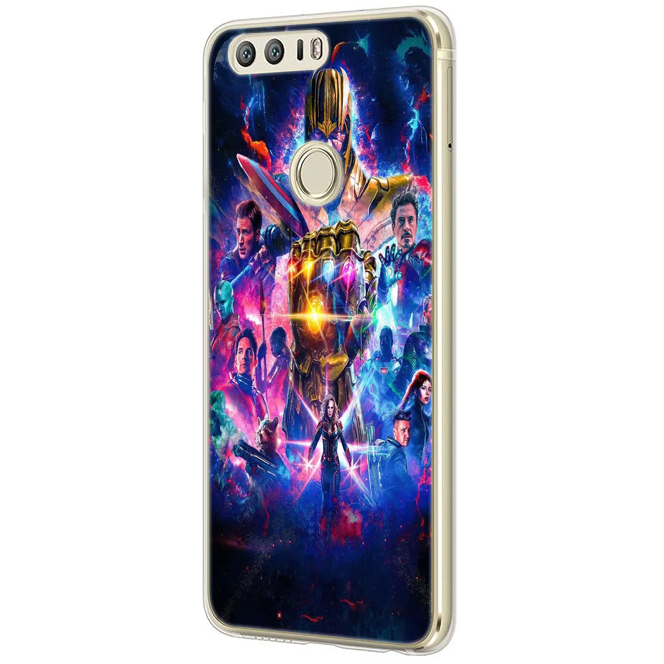 Чехол с логотипом Lavaza Marvel Avengers Endgame Thanos для Huawei Y9 Y7 Prime 2019 2018 Honor 20 8A 8X8 9X10 Lite 7C 7X 7A Pro |