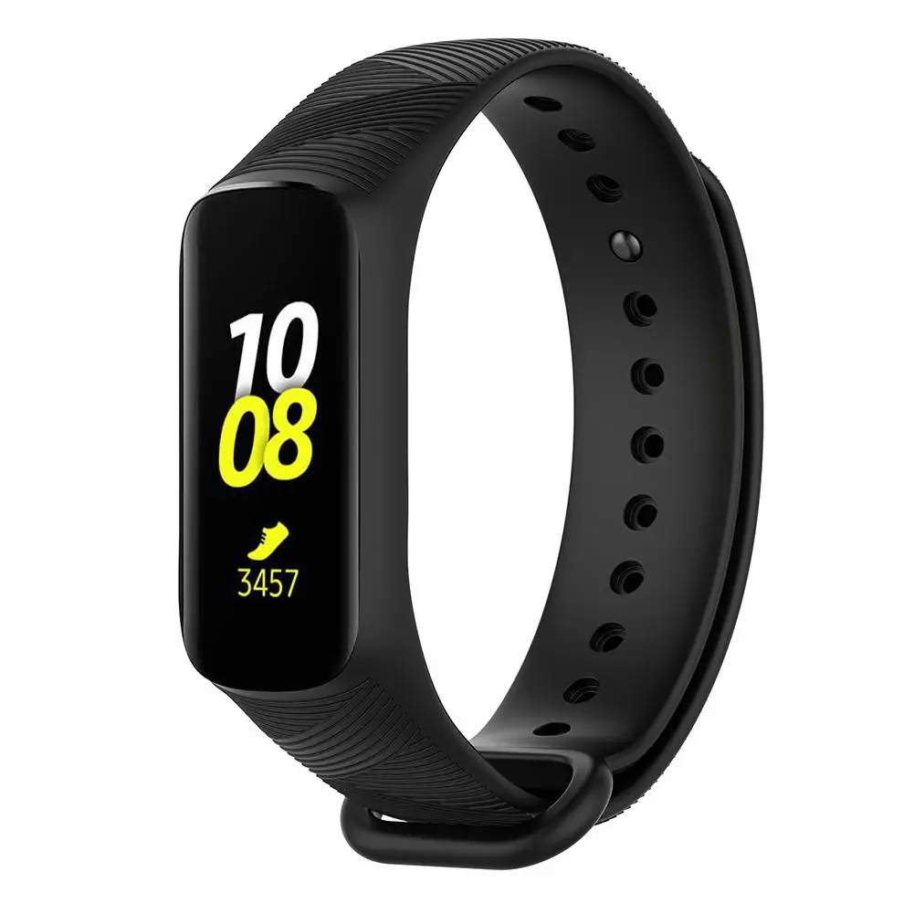 Ремешок сменный силиконовый для Samsung Galaxy Fit e R375 мягкий спортивный браслет смарт