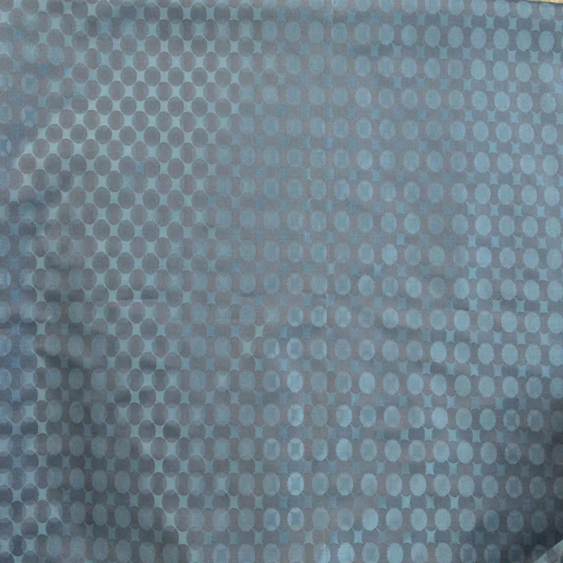 Новая круглая жаккардовая подкладка из полиэстера с монетами и звездами ткань