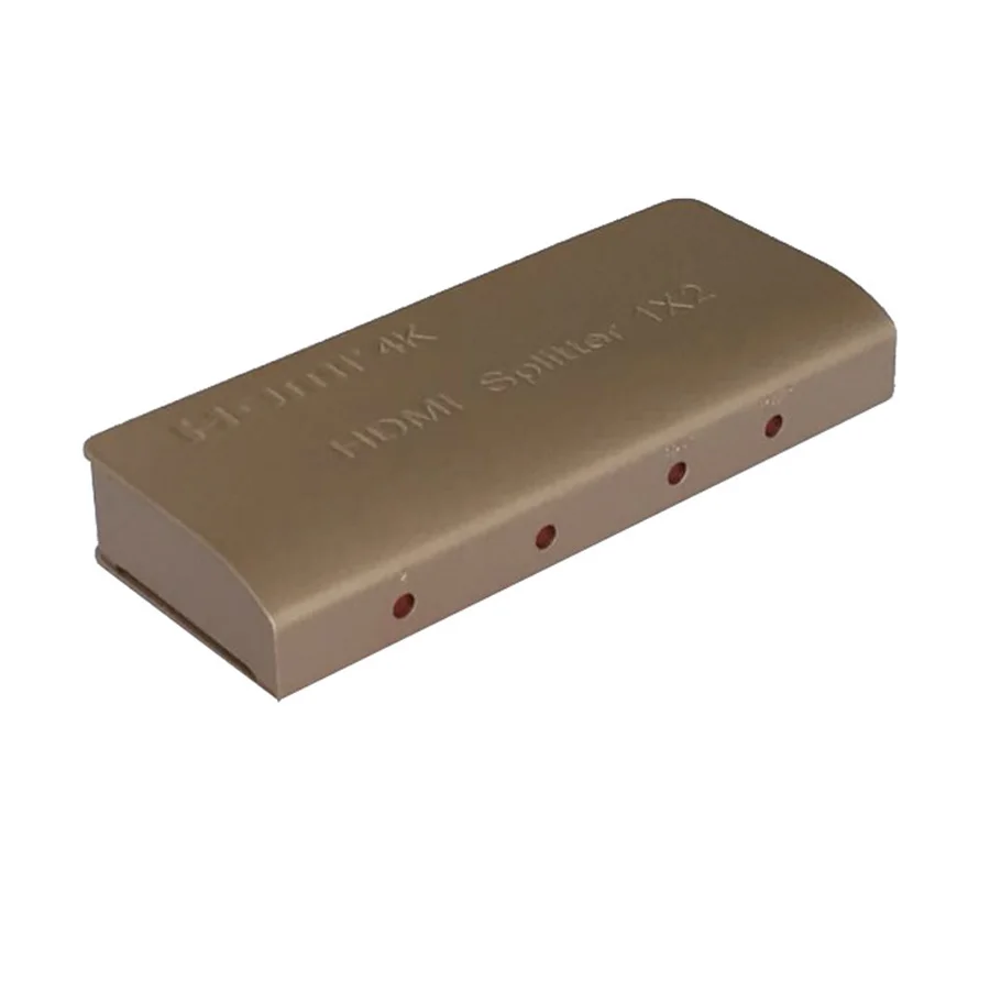 Мини 1x2 HDMI Сплиттер 4K x 2K видео дистрибьютор конвертер 1080P 3D HDCP 1 4 в 2 Out усилитель