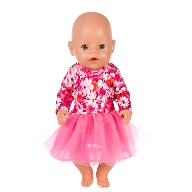 Midora Модная Одежда для кукол см 43 Baby Born кукла дюймов 18 американская девочка платье