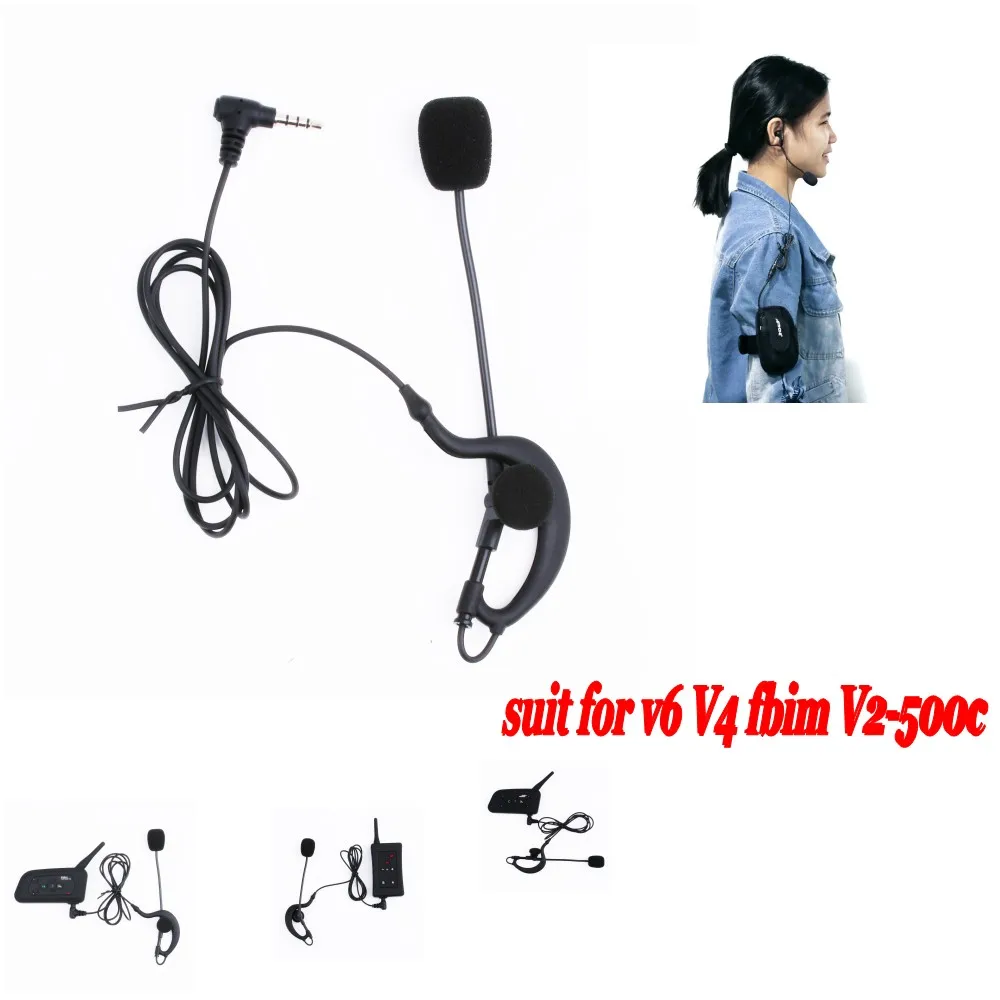 Vnetphone Футбол судья гарнитуры монофоническая гарнитура рожок наушники для v6 V4 V5