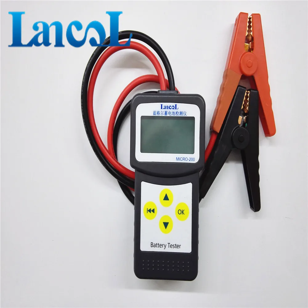 Цифровой тестер автомобильной батареи LANCOL 12 В CCA нагрузки аккумулятора с USB для