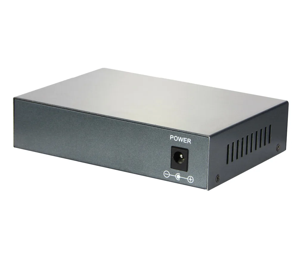 5 Порты и разъёмы гигабитный коммутатор 4E PoE один волокно 1 6 Гбит/с IEEE802.3at(30 Вт)|switch