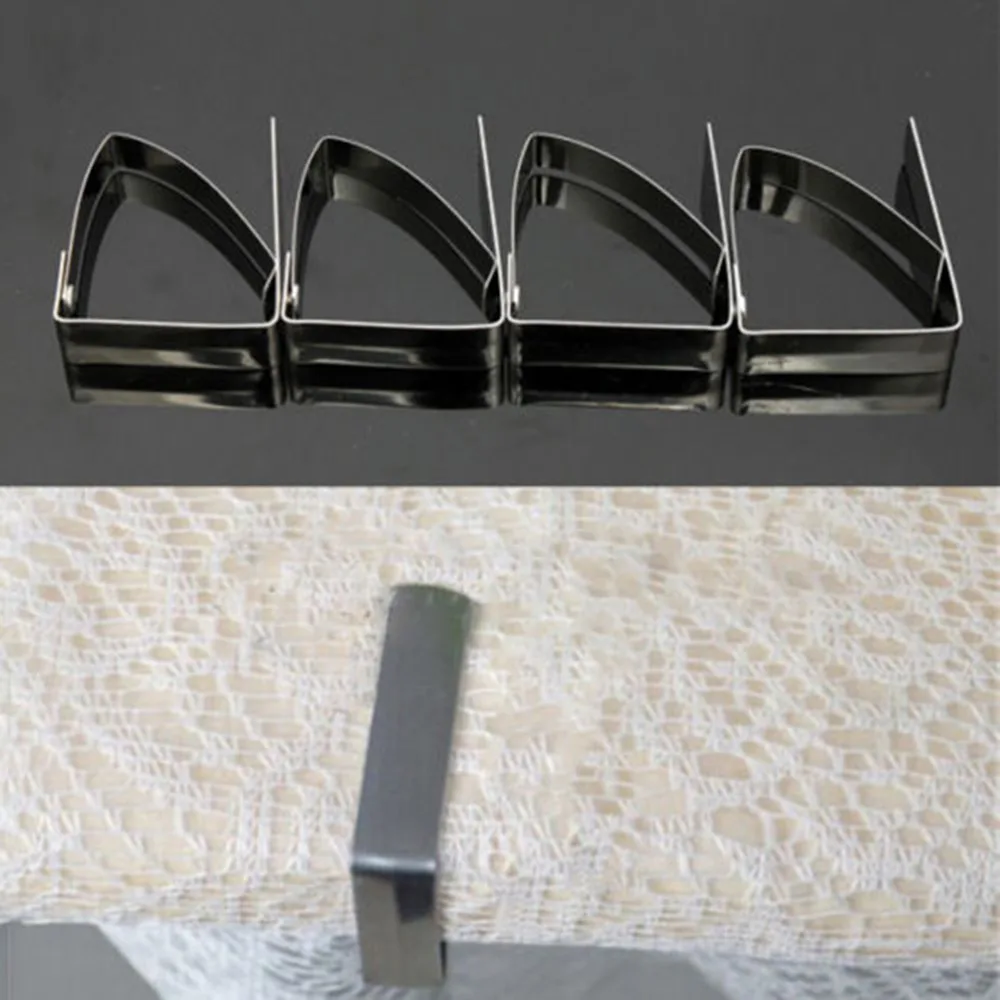 Высокое качество 4 шт./лот лучшая Акция скатерть из нержавеющей стали чехол для