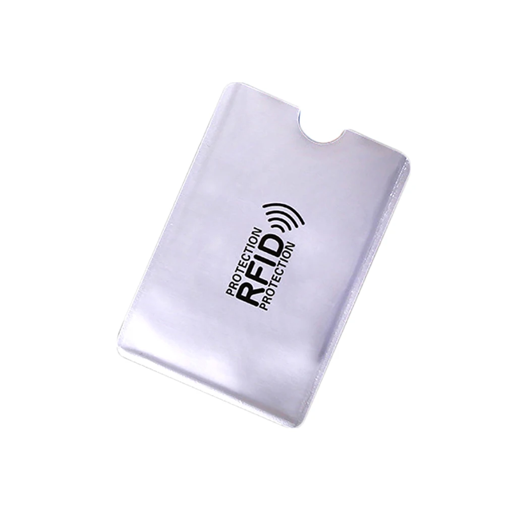SANWOOD 10 шт. Портативный Анти сканирование кредитной карты RFID защитная сумка анти