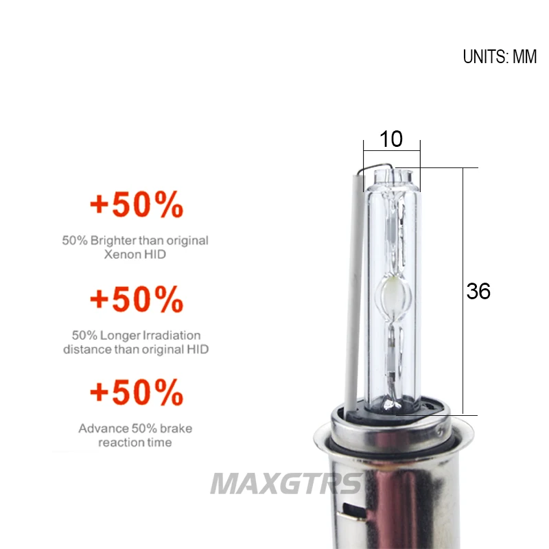 Комплект фар HID для мотоцикла скутера 35 Вт 3600LM H6 BA20D Hi/Low Ксеноновые лампы Yamaha H4