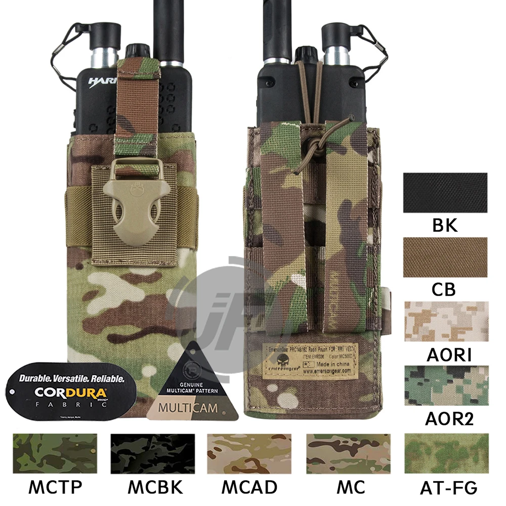 Emerson тактическая рация MOLLE MBITR PRC148 152 карманная songemerear с отсоединяемой пряжкой для